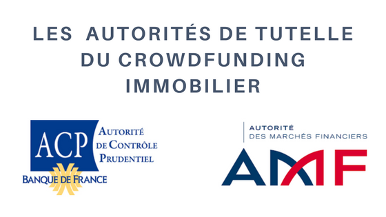 Le rôle des plateformes de crowdfunding immobilier Capture d'écran des logos de l'AMF et de ACP.