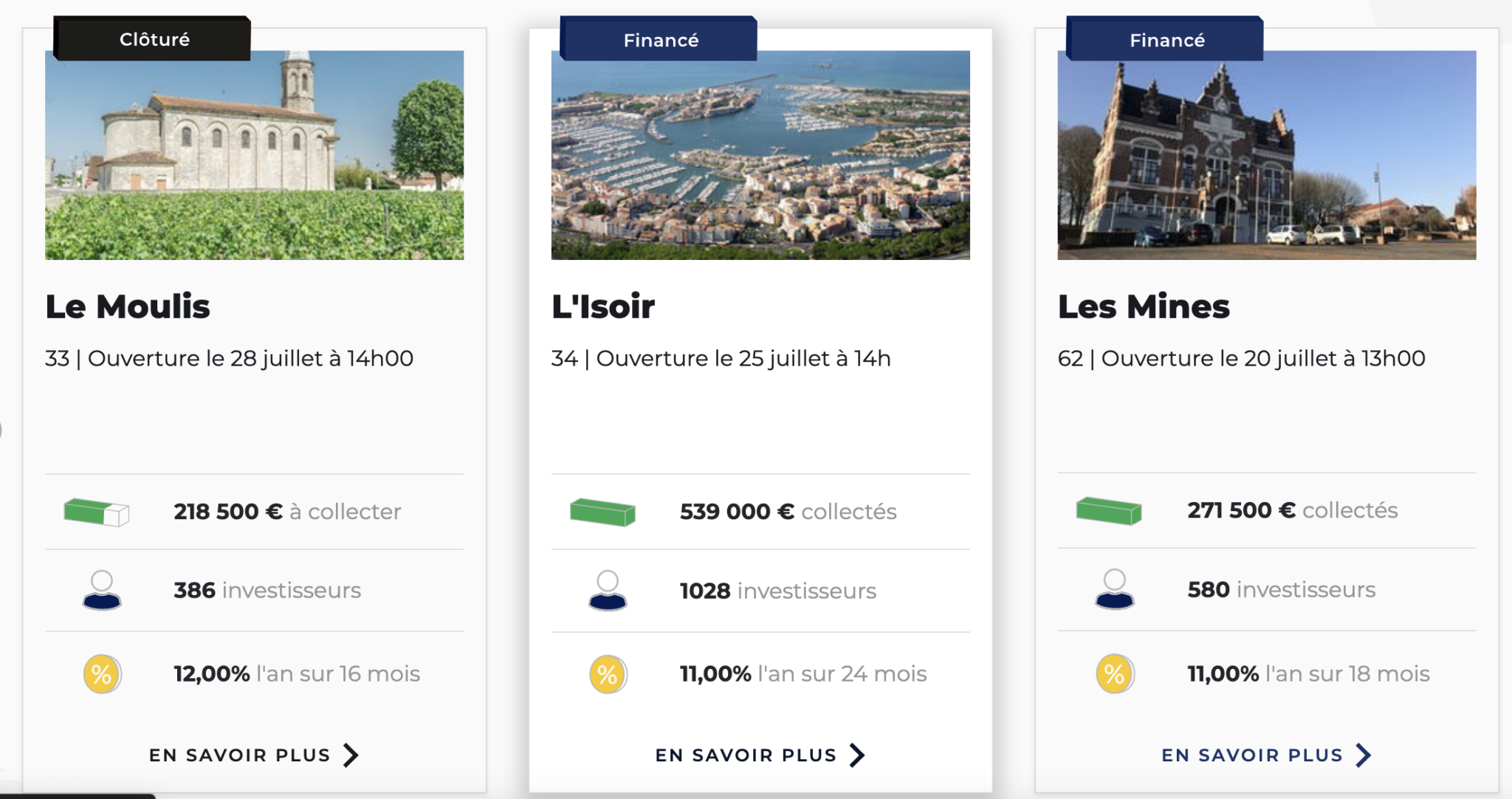 Top 3 - La Première Brique Capture d'écran du site La Première Brique