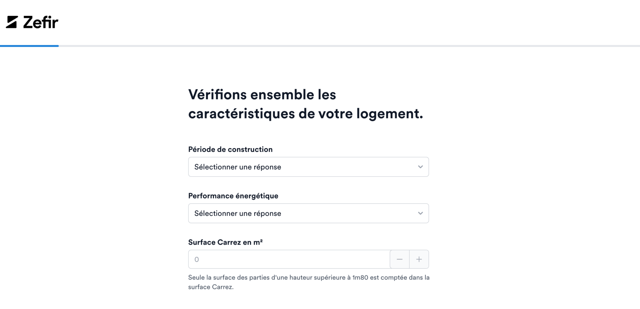 La réception de la proposition par Zefir Capture d'écran du site Zefir