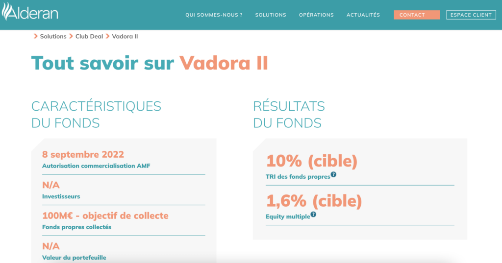 Vadora II avec ActivImmo Capture d'écran de Alderan