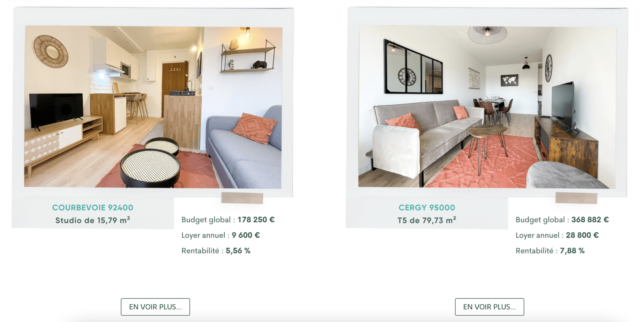 Exemple de réalisations sur Imavenir Photo d'un appartement gérer par Imavenir