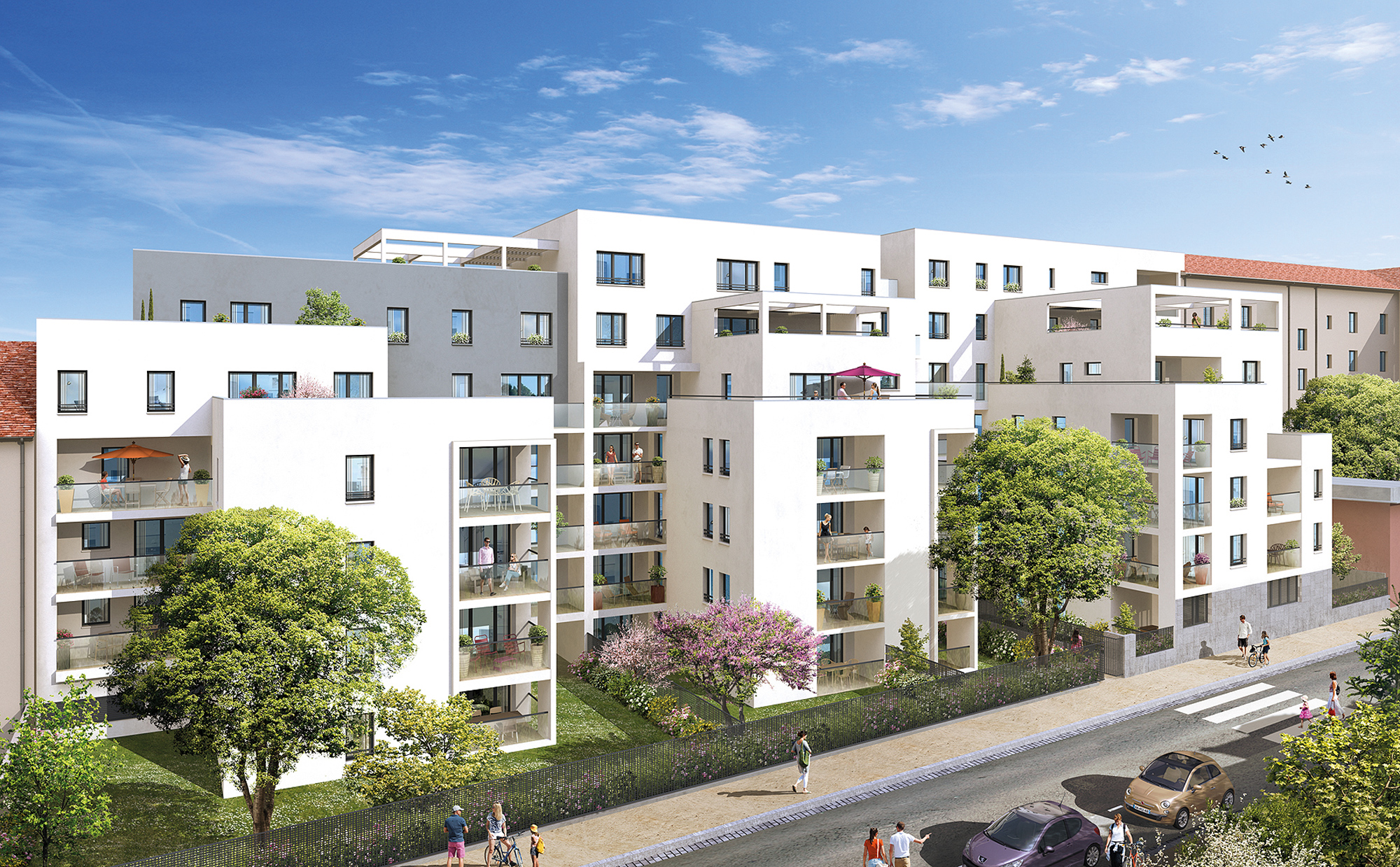 Investir dans un bien neuf Photo d'immeuble neuf